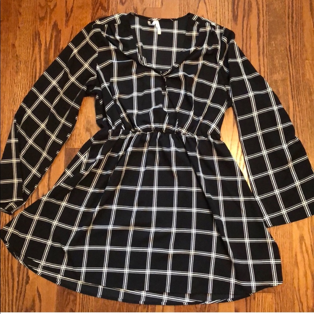 Black and White Dress